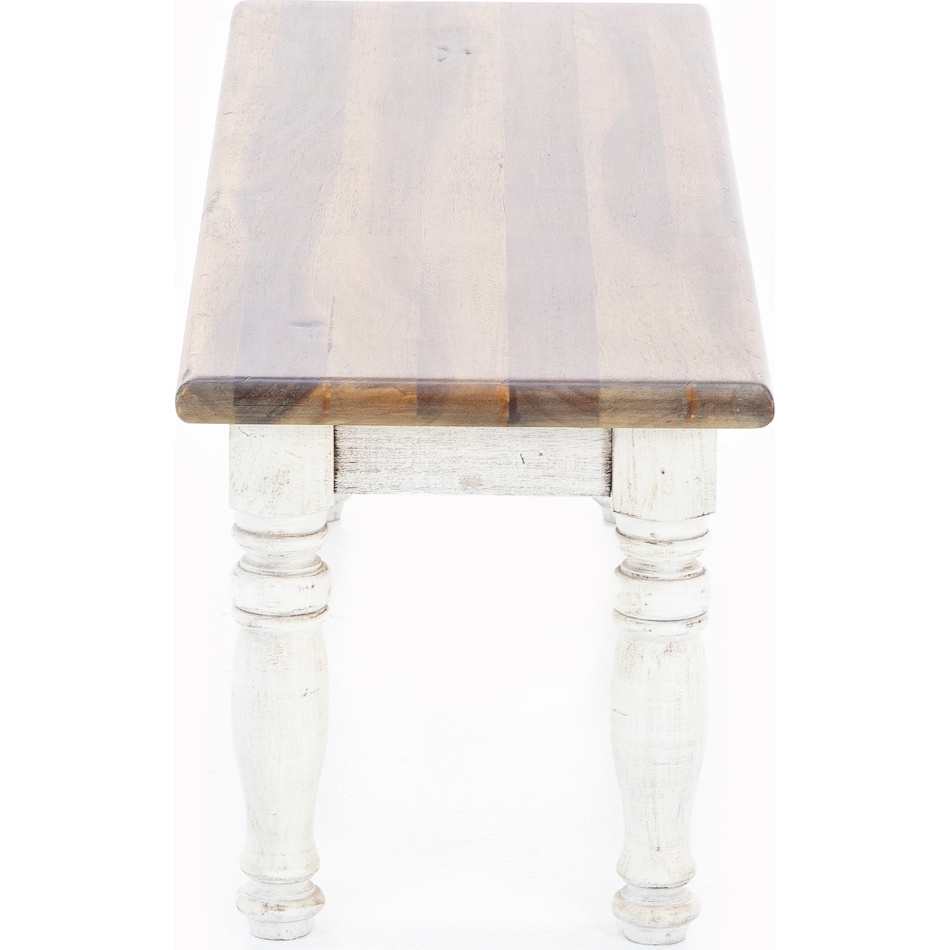napa antique linen timbered brown inch standard seat height bench   