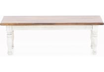 napa antique linen timbered brown inch standard seat height bench   