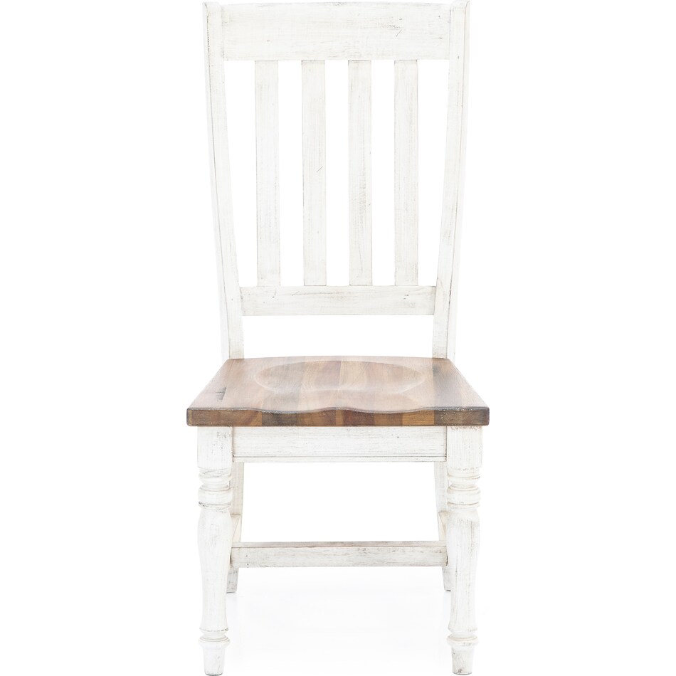 napa antique linen timbered brown inch standard seat height side chair   
