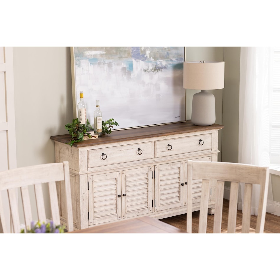 napa antique buffet server sideboard lifestyle image   