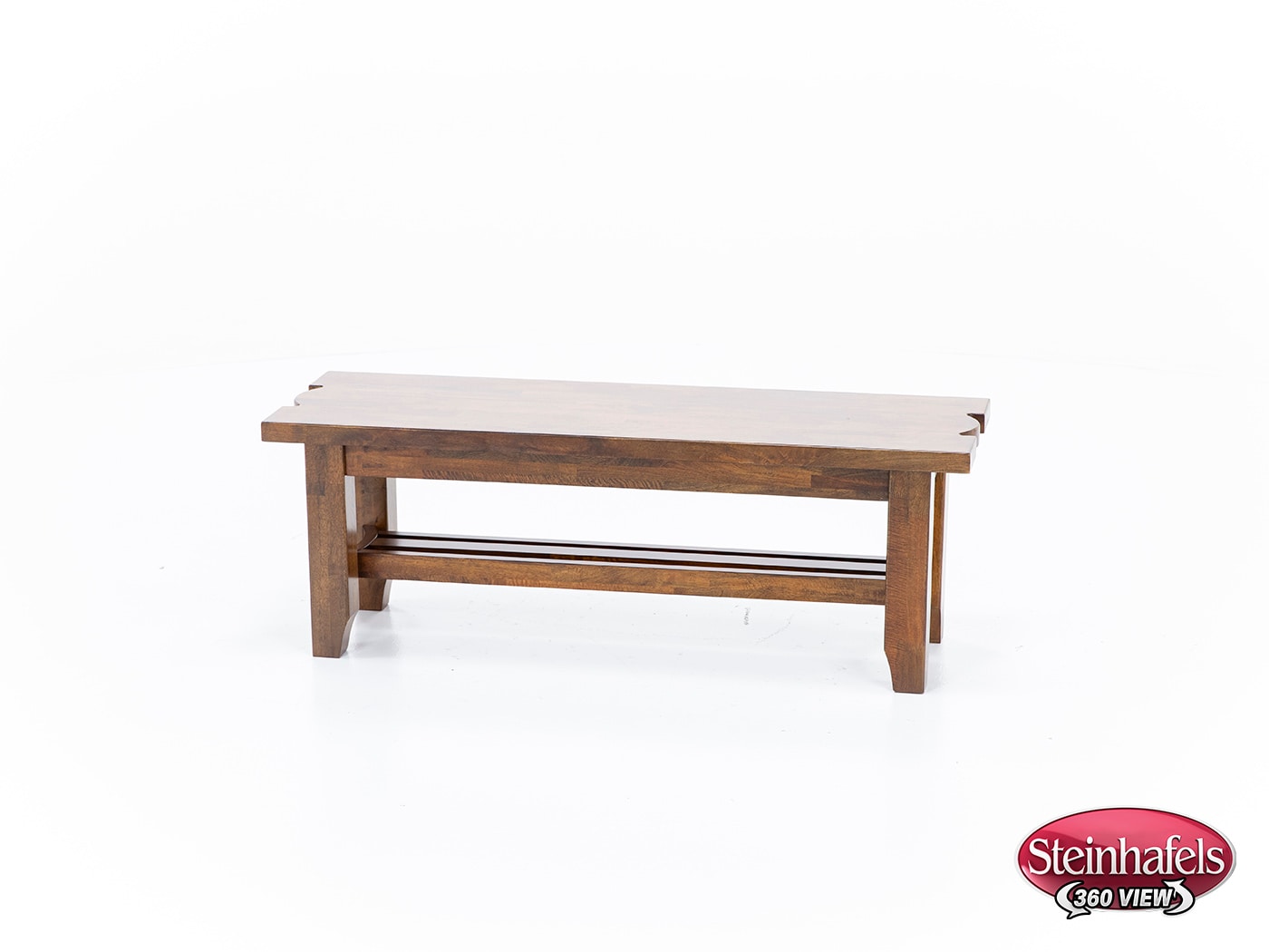 napa brown inch standard seat height bench  image   