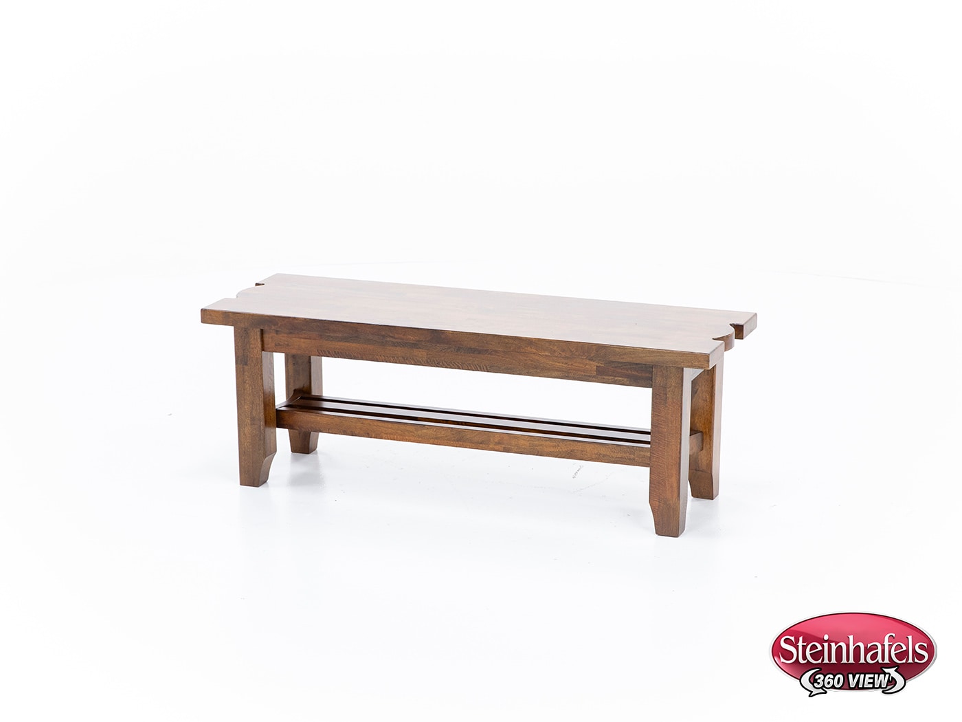 napa brown inch standard seat height bench  image   
