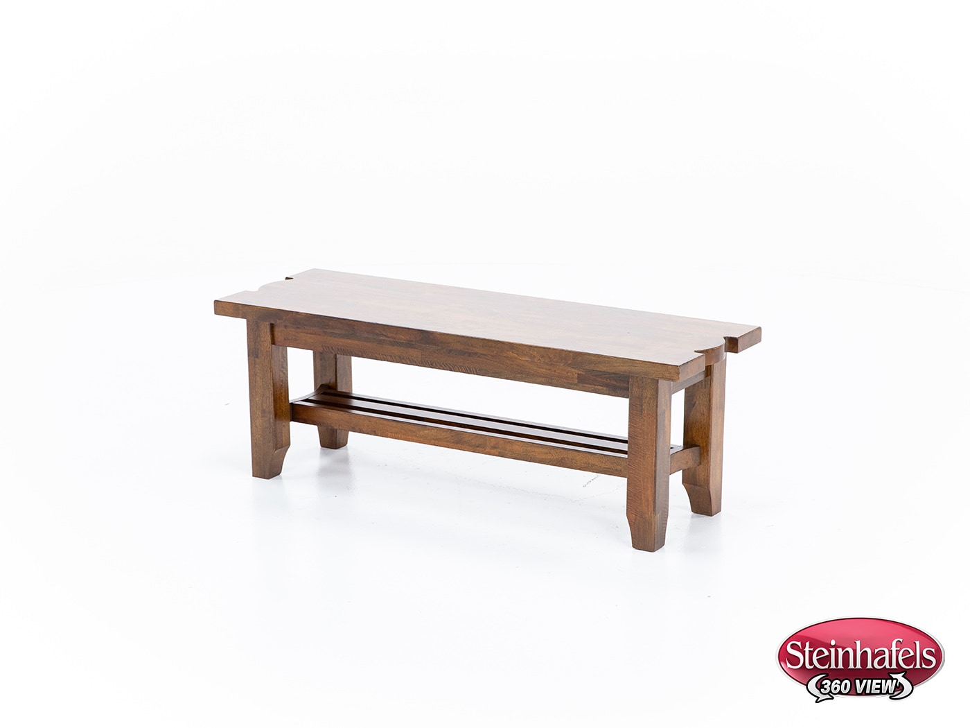 napa brown inch standard seat height bench  image   