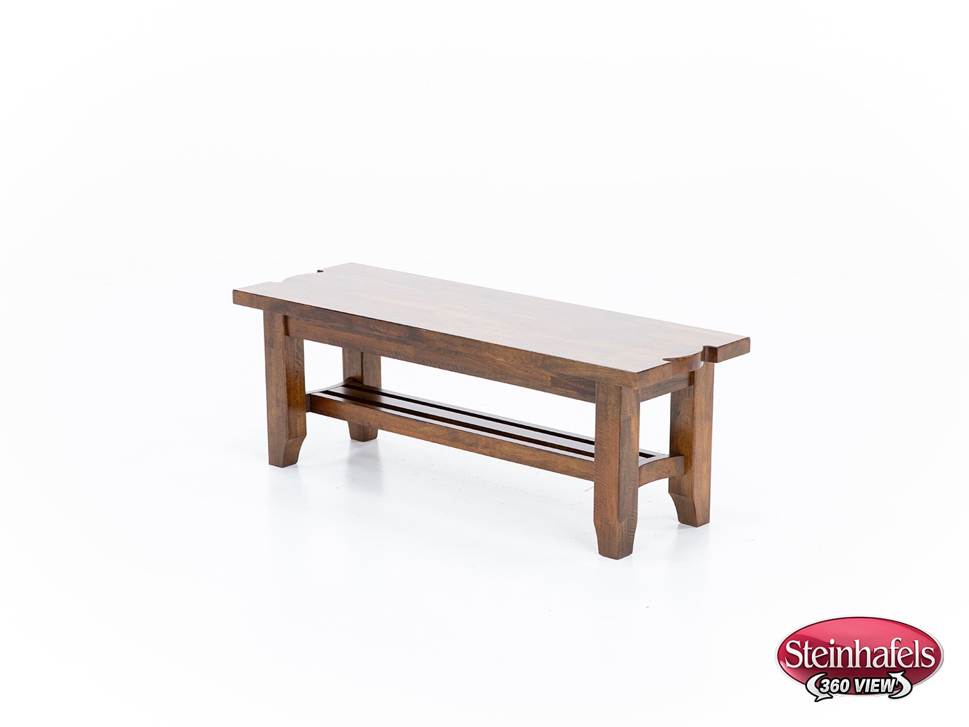 napa brown inch standard seat height bench  image   