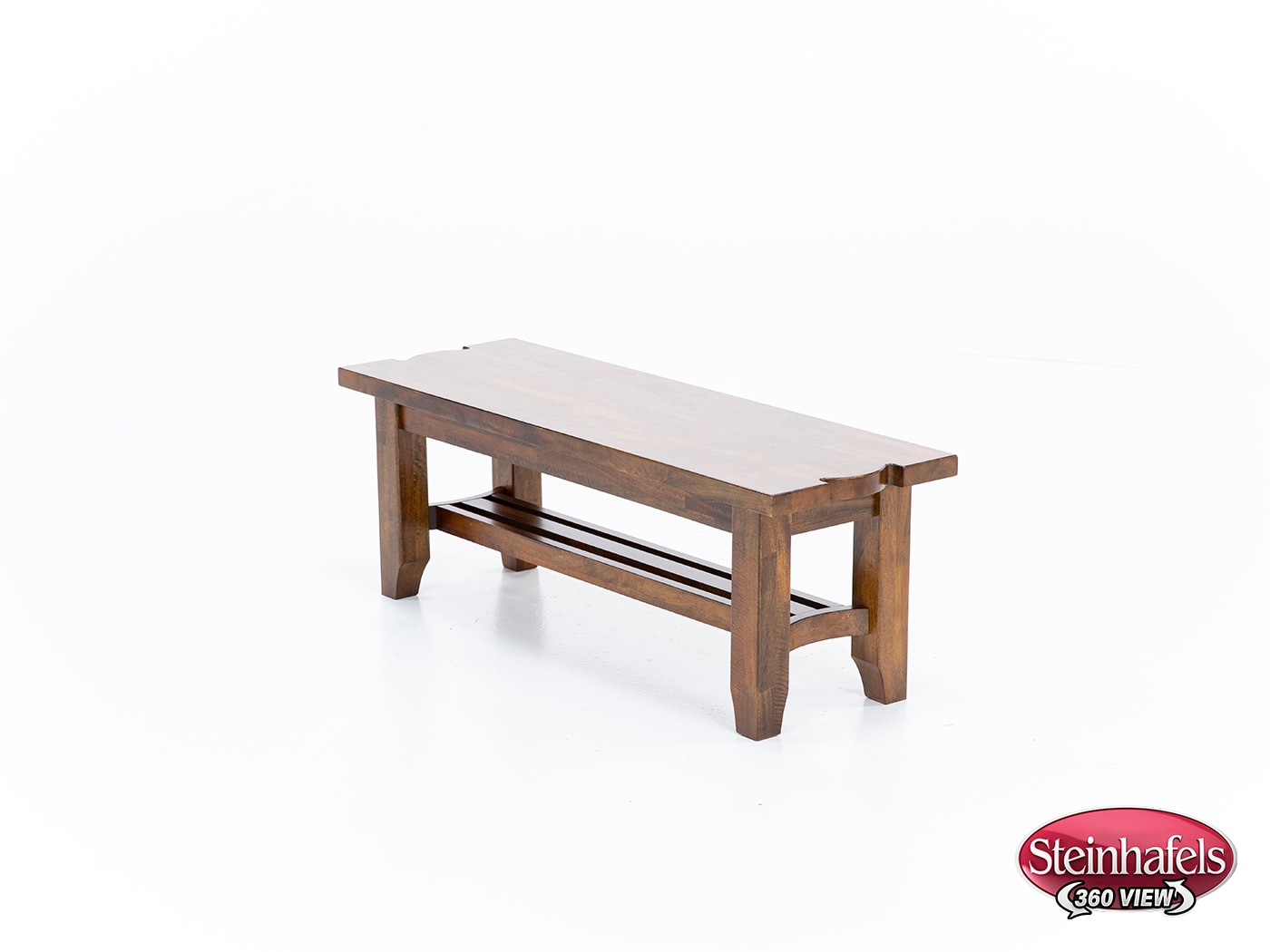 napa brown inch standard seat height bench  image   