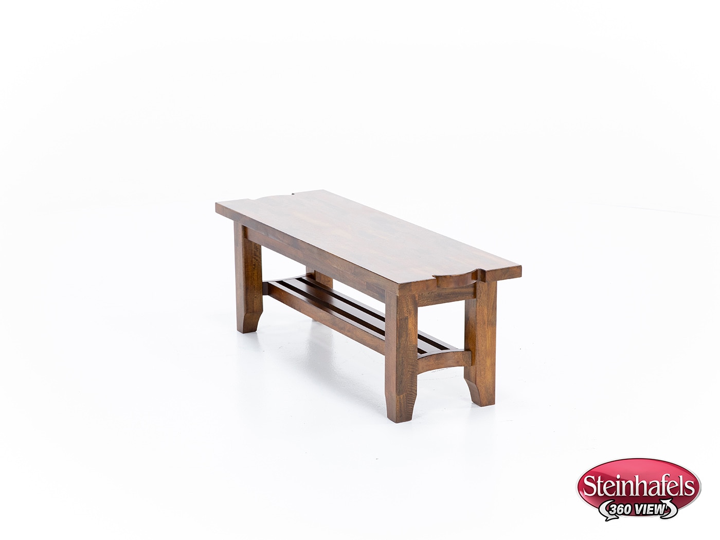 napa brown inch standard seat height bench  image   