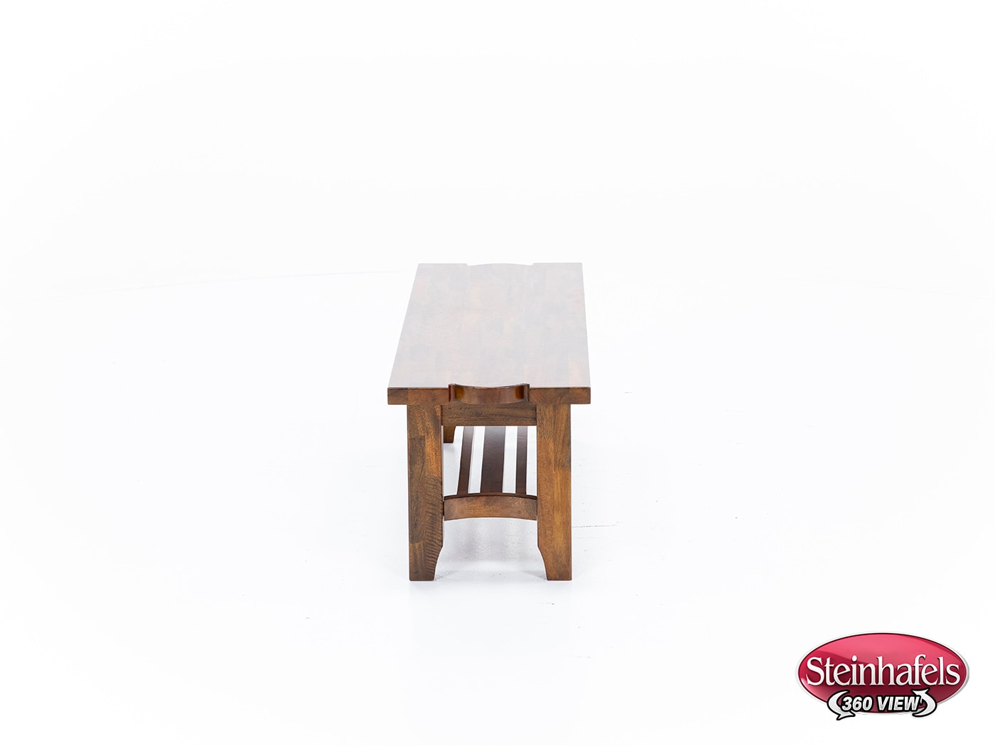 napa brown inch standard seat height bench  image   