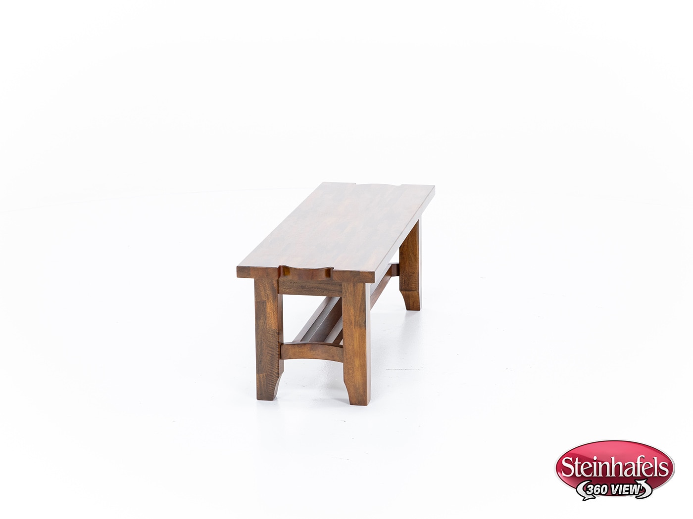 napa brown inch standard seat height bench  image   