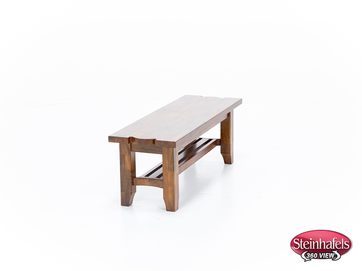 napa brown inch standard seat height bench  image   