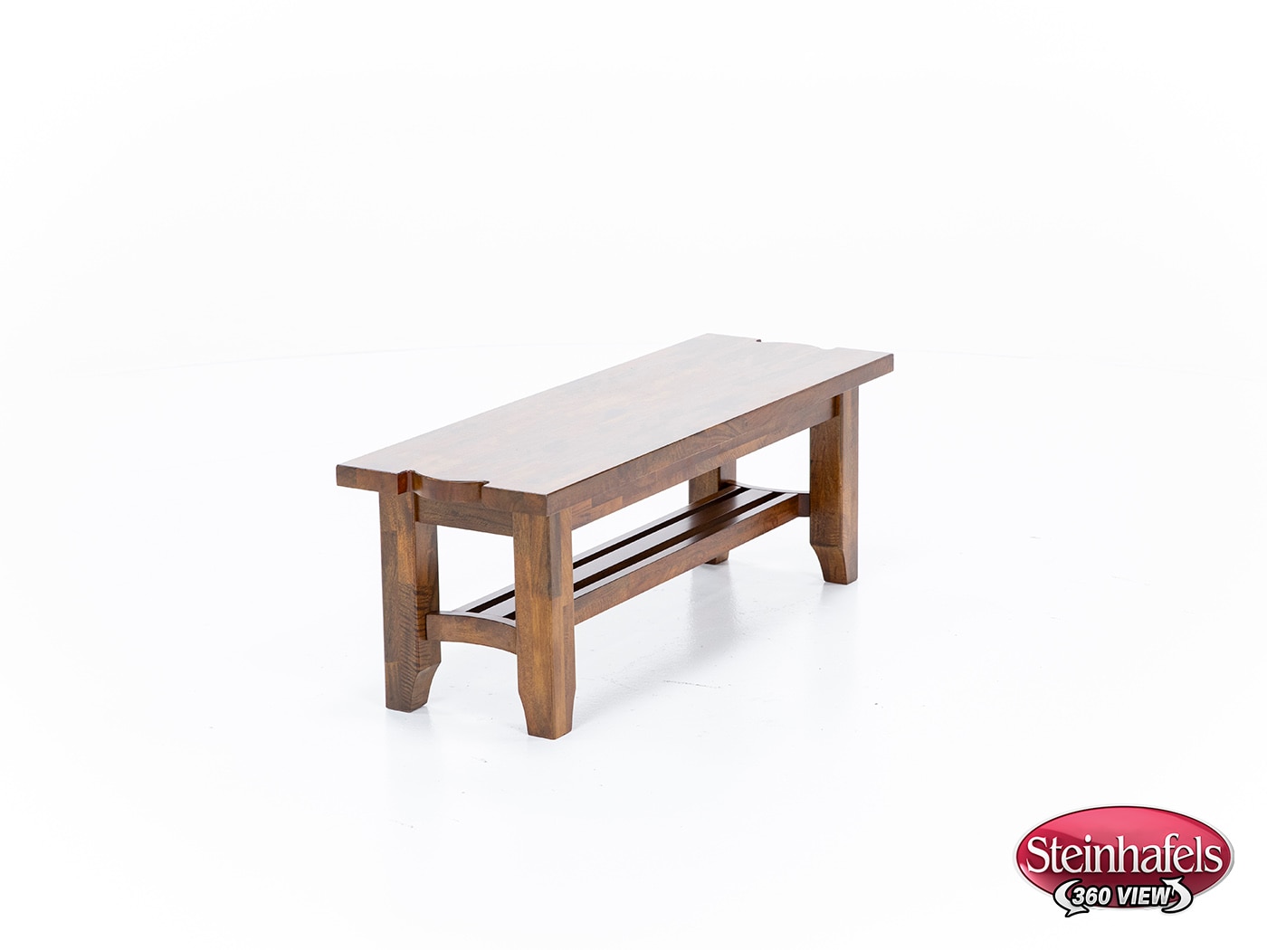 napa brown inch standard seat height bench  image   