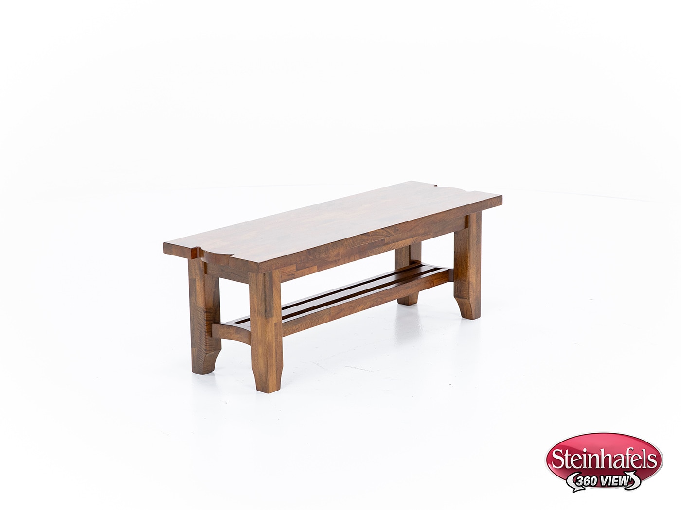 napa brown inch standard seat height bench  image   