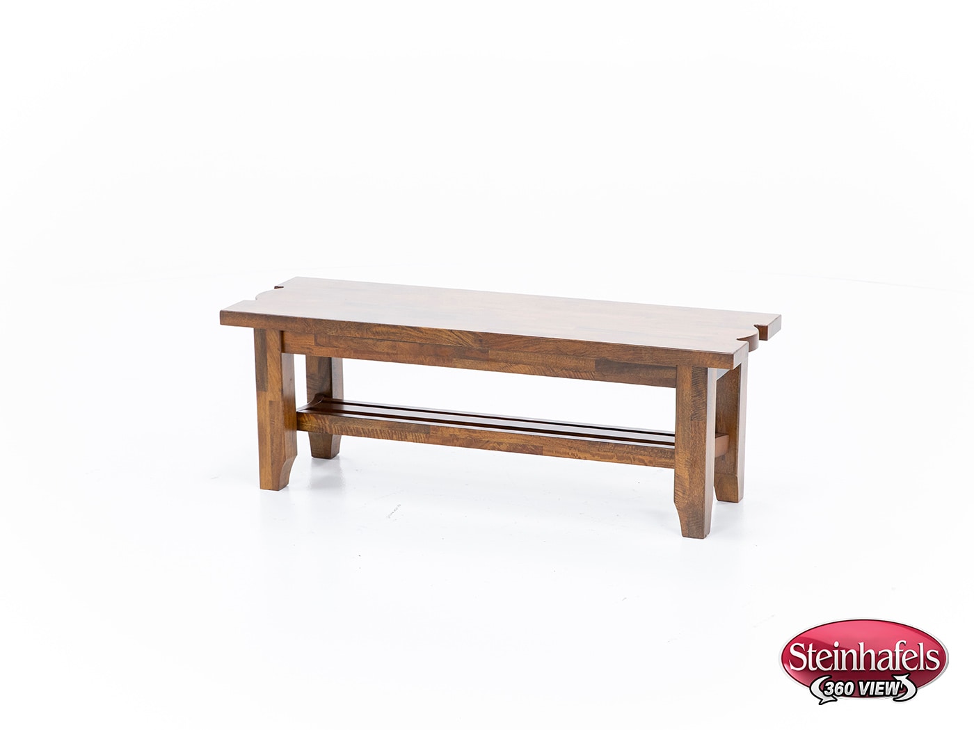 napa brown inch standard seat height bench  image   
