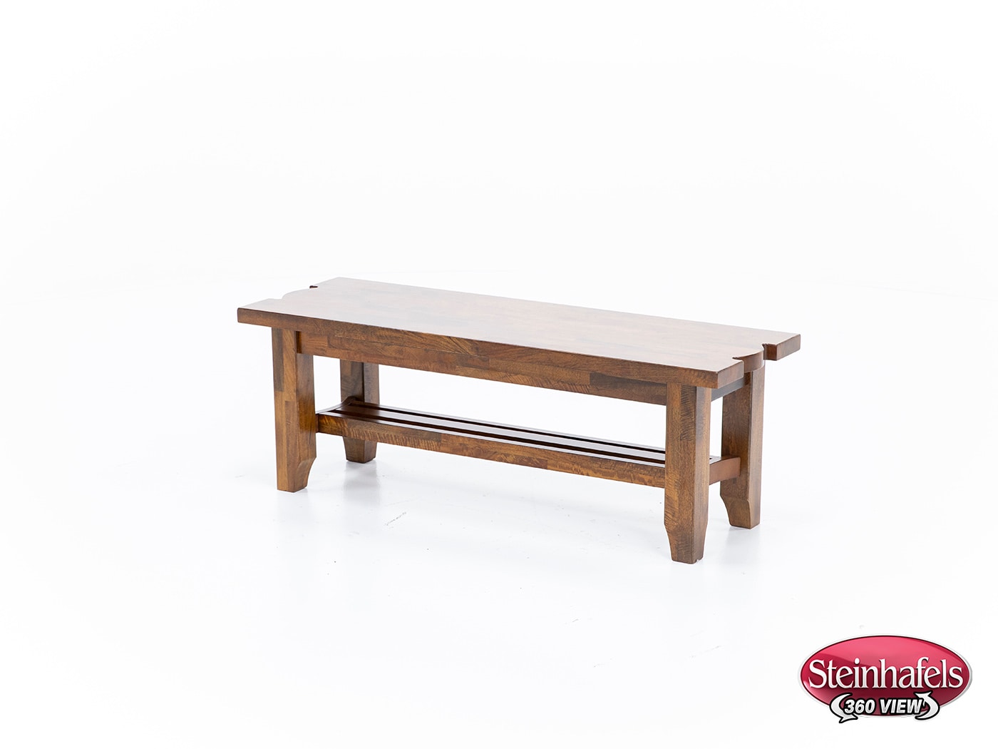 napa brown inch standard seat height bench  image   