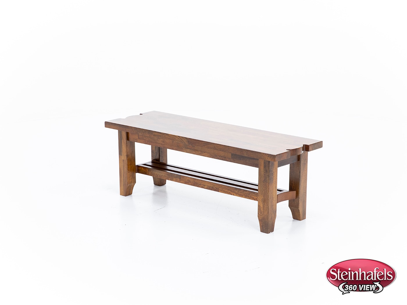 napa brown inch standard seat height bench  image   