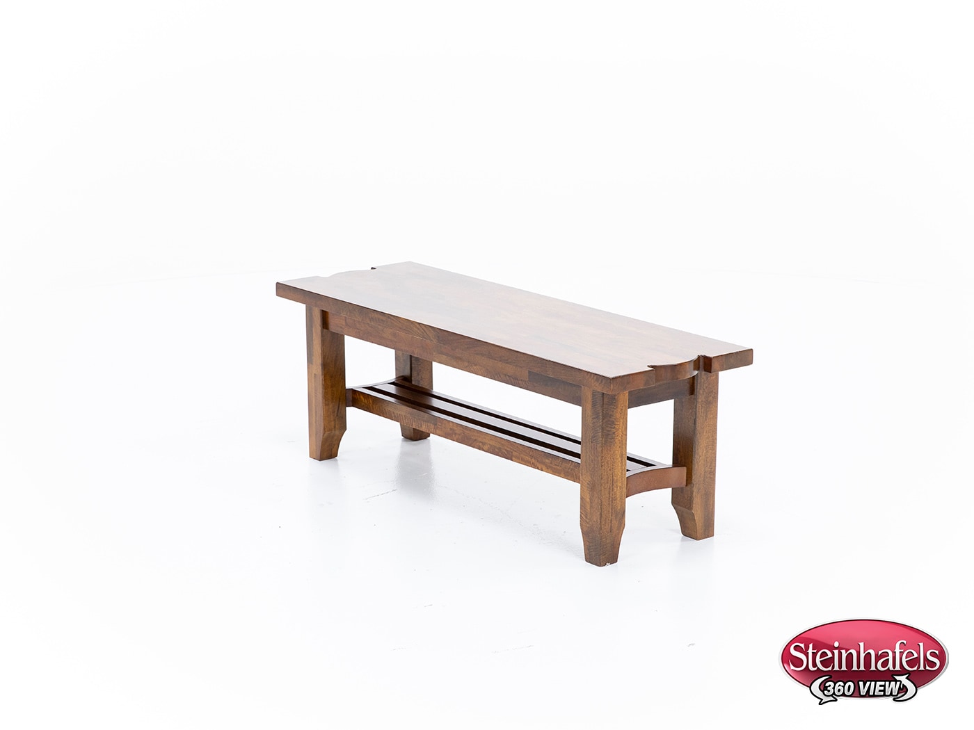 napa brown inch standard seat height bench  image   