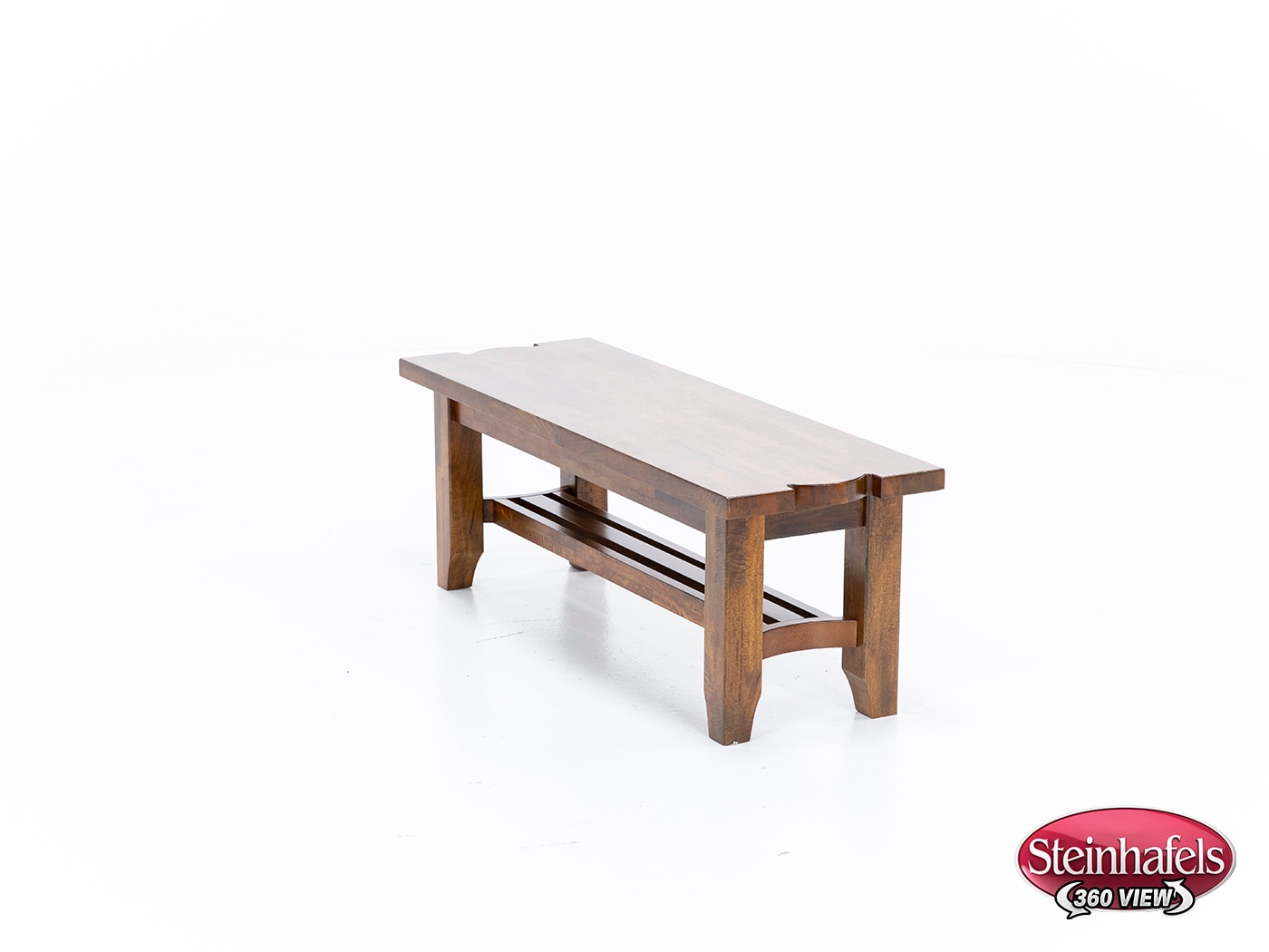 napa brown inch standard seat height bench  image   