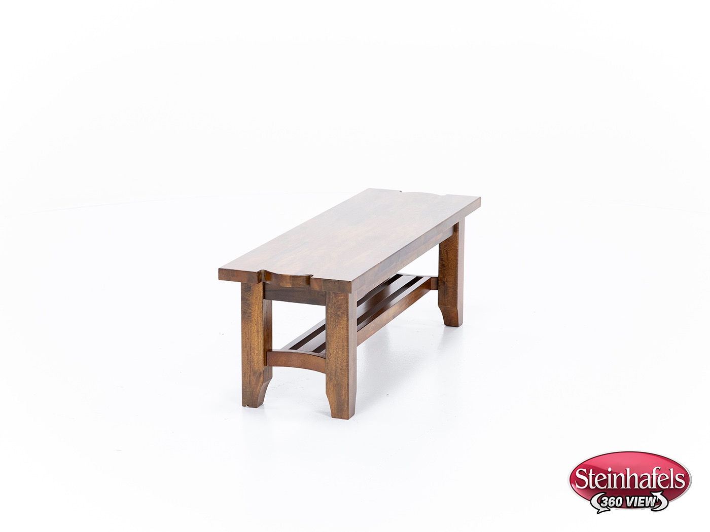 napa brown inch standard seat height bench  image   