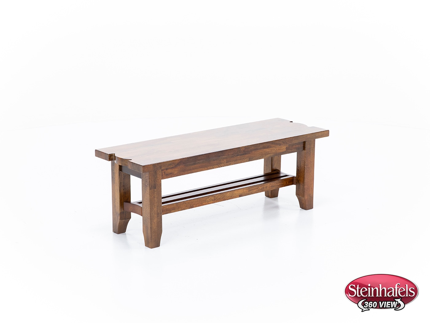 napa brown inch standard seat height bench  image   