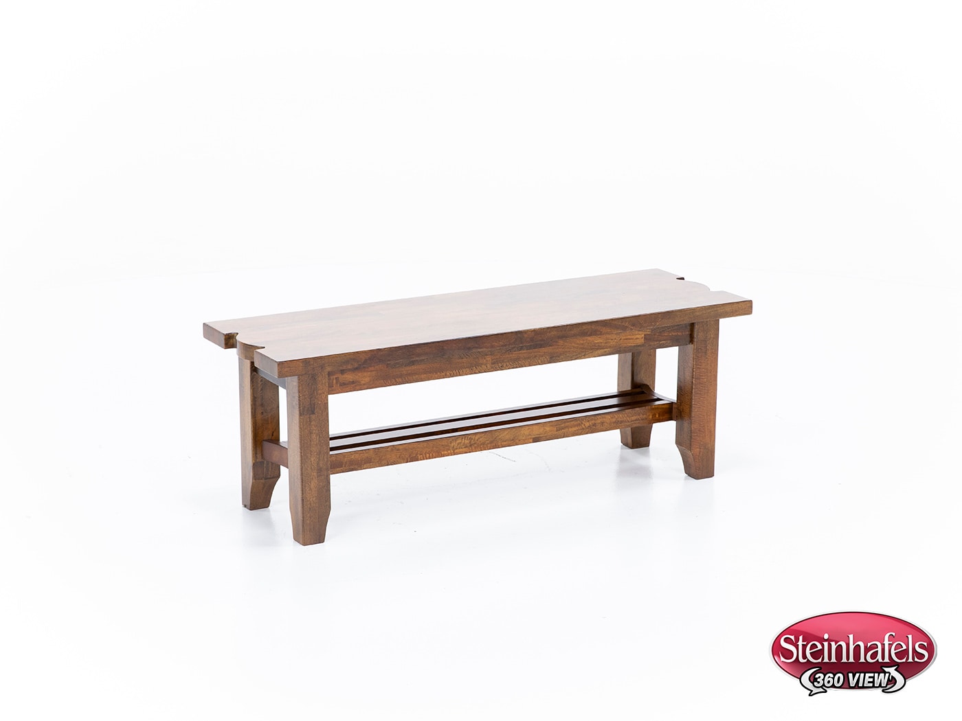 napa brown inch standard seat height bench  image   