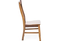 napa brown inch standard seat height side chair   