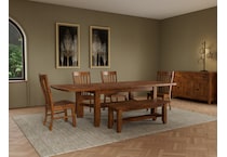 napa brown inch standard seat height side chair lifestyle image   