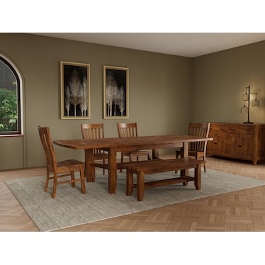 Whistler Retreat 72-108" Dining Table