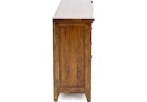 napa brown buffet server sideboard   