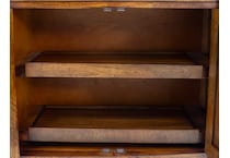 napa brown buffet server sideboard   