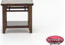 napa brown end table  image   