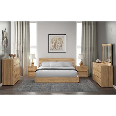 La Jolla Panel Bed
