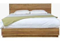 napa brown king bed package qp  
