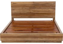 napa brown king bed package qp  