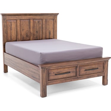 Hillcrest Panel Storage Bed