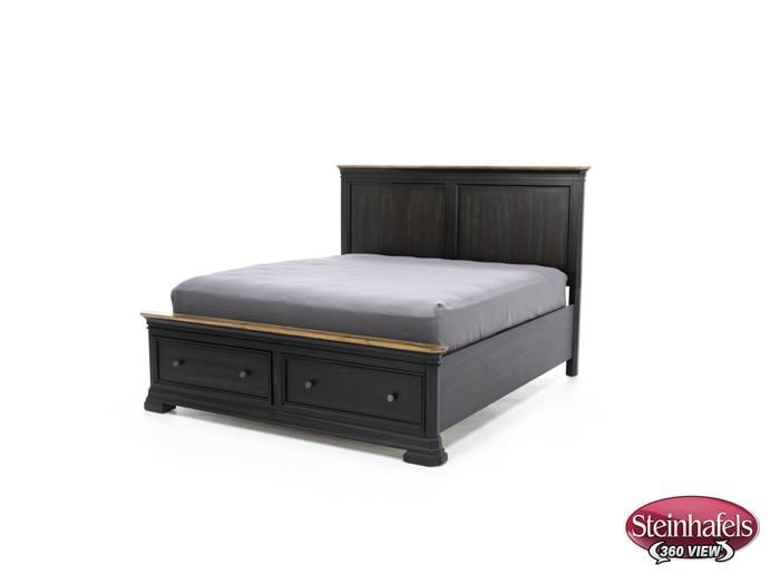 napa brown queen bed package  image p  