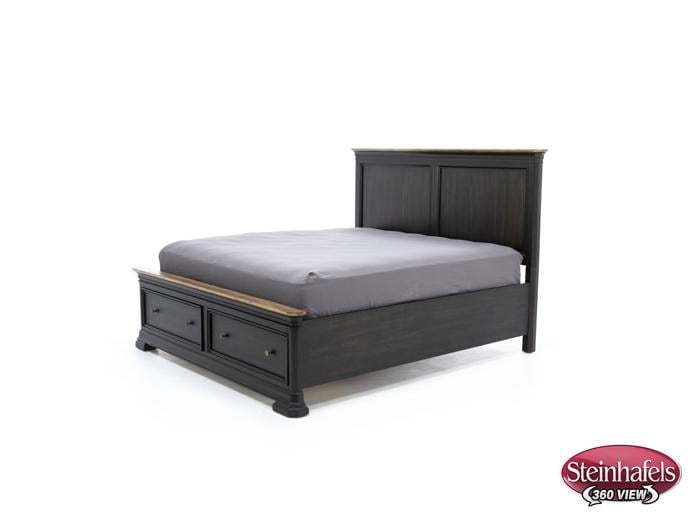 napa brown queen bed package  image p  