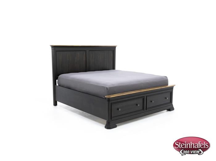 napa brown queen bed package  image p  