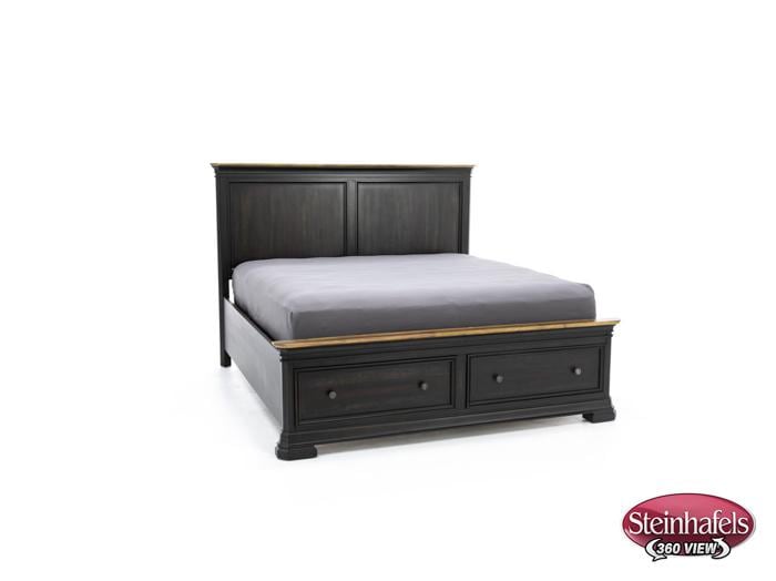 napa brown queen bed package  image p  