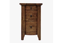 napa brown three drawer   