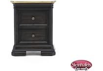napa brown two drawer  image   