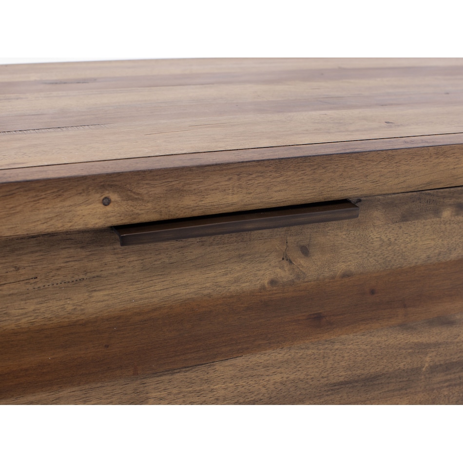 napa brown two drawer   