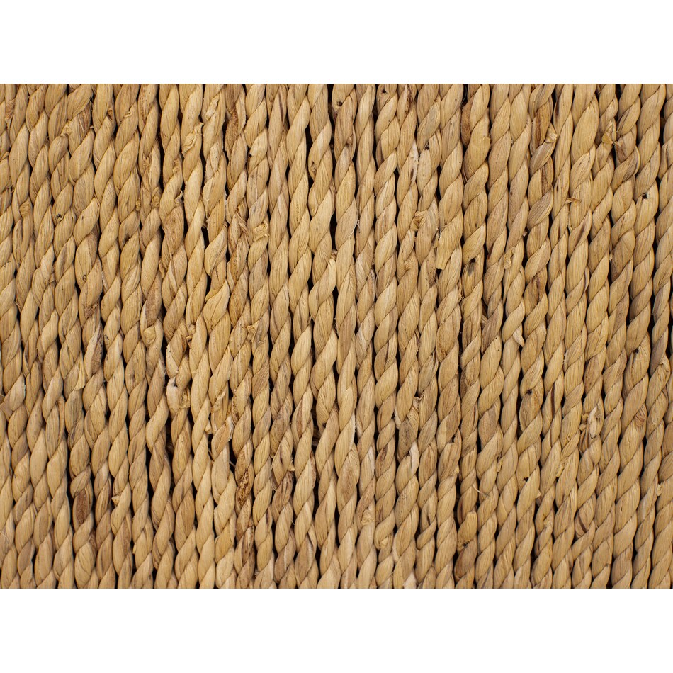 natural & white   water hyacinth swatch  