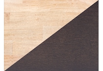 natural dark brown swatch  