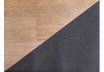 natural dark brown swatch  