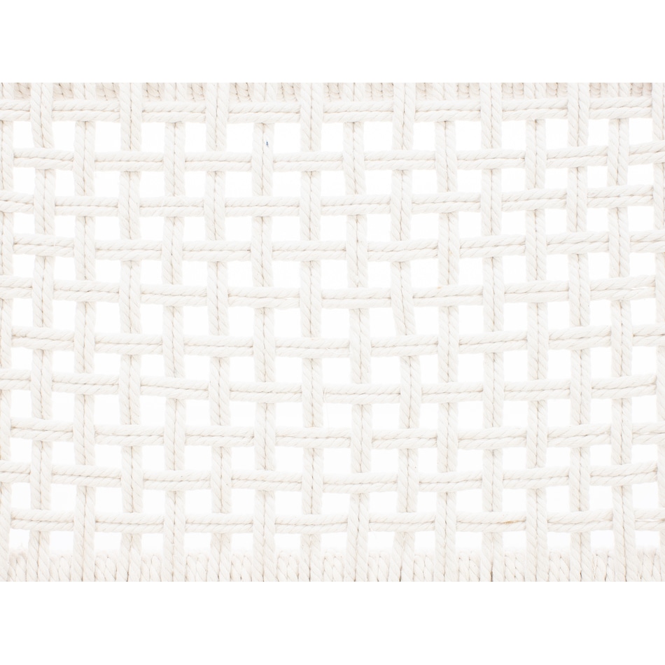 natural white   cotton rope swatch  