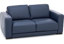 natuzzi blue  to  inches   