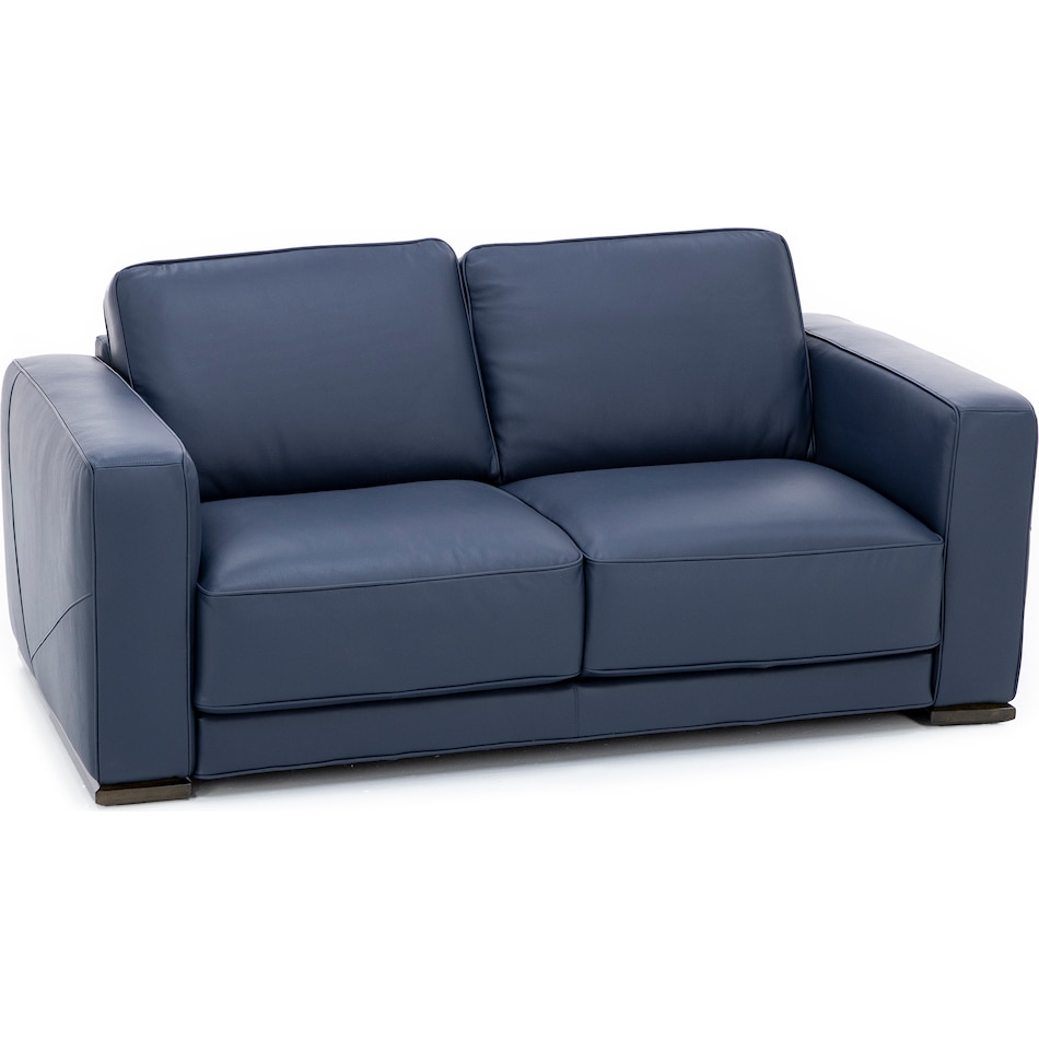 natuzzi blue  to  inches   