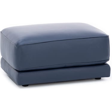 Bianca Leather Ottoman