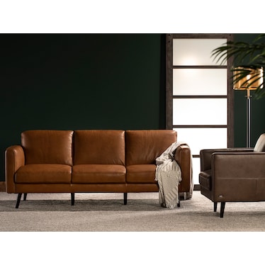 Turin Leather Sofa