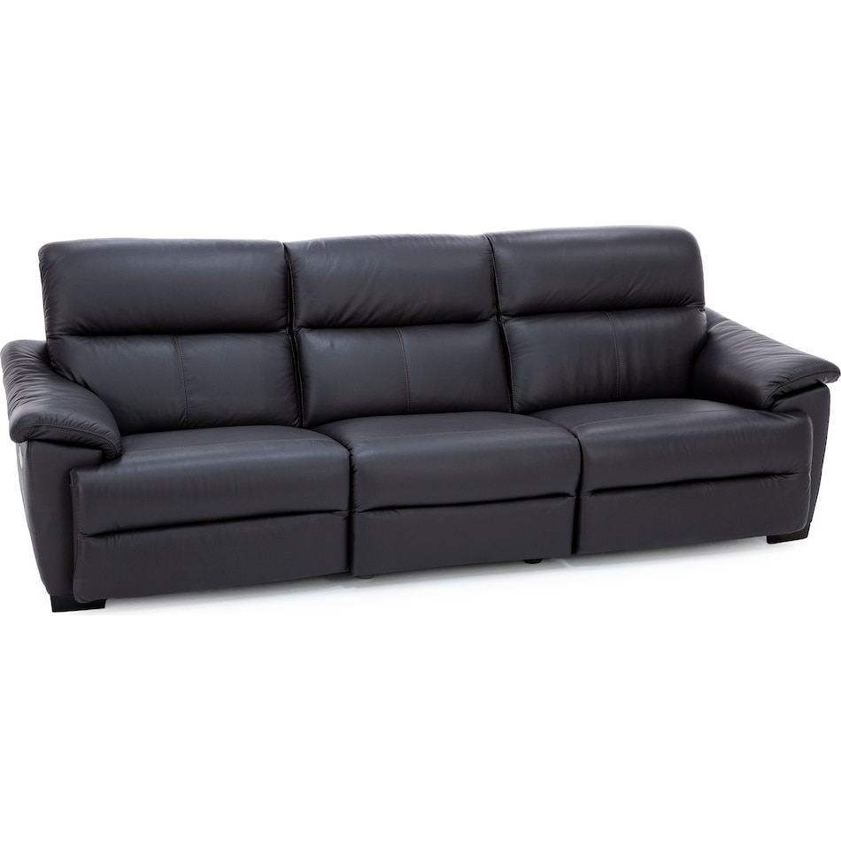 natuzzi brown mtn lth sectional piece pkg  