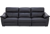 natuzzi brown mtn lth sectional piece pkg  